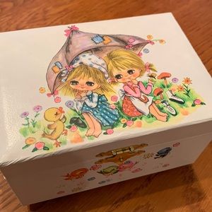 Jewelry Box Vintage 1969 Holiday Fair